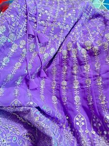Elegant Purple Lehenga Choli