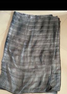 Pretty Grey Shaded Saree