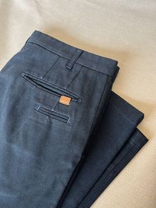 Men&#39;s Navy Blue Chinos