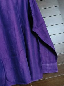 Van Heusen Men Regular Fit Purple Wedding Shirt