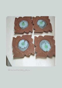 Set of 4 Decorative Diyas
