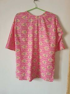 Pink Paisley Tunic