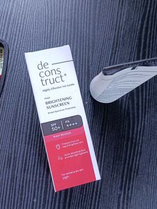 Deconstruct Brightening Sunscreen SPF 50+