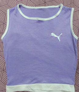 Lavender Active/Casual Wear Top