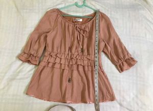 Peach Stretchy Top 36 And 38