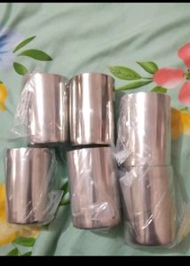 6 Piece Of Glass Unused And With Paking