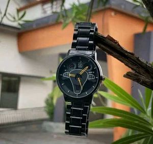 Car Steering Design Dial Analog Watch For Men
