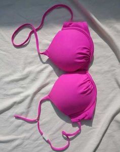 Hot Pink Bikini Top 34c