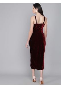 Elegant Velvet Bodycon Dress