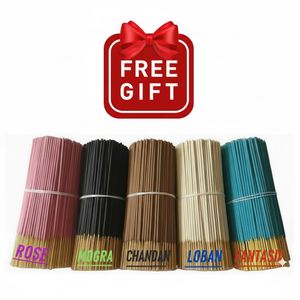 Incense Sticks Variety Pack (5 Flavours 50gm Each)