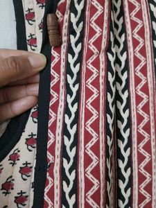 Reversible Quilted Jaipuri cotton jacket