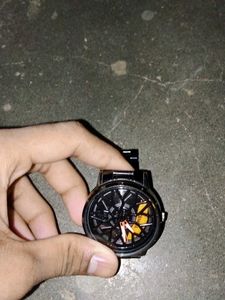 Stylish Black Weel Watch