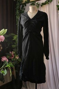 Korean Vintage Inspired Long Sleeve Dress