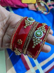Beautiful Red Bangles
