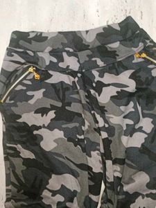 Camo Print Activewear Leggings