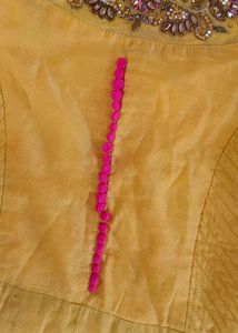 Yellow Anarkali Kurta