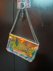 Holographic 2-in-1 Clutch pouch