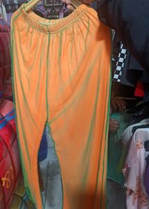 Gradient Green Orange Mix Trouser Pants