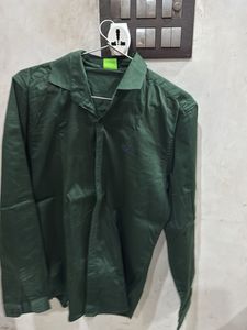 Dark Green Shirt for men