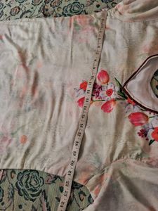 Floral Print Pakistani Suit