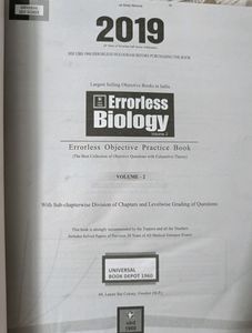 NEET Errorless Biology Volume 2