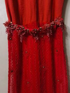 chinese cheongsam red kurti 🍒