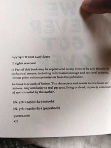 Things We Never Got Over by Lucy Score