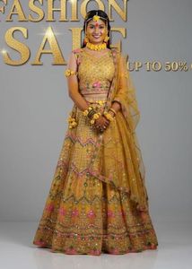 Gorgeous Haldi Lehenga Choli