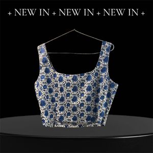 Blue And White Floral Coord Set