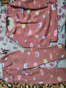 Albion Brand cute fleece cordset for 4-7 years