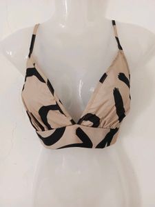Patterned Bikini Top