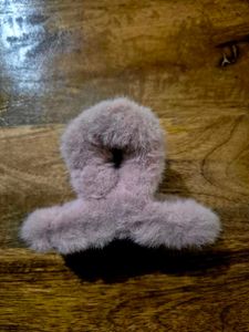 Fluffy Hair Claw Clip Set of 4