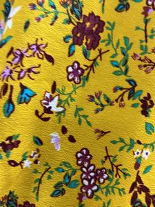 Yellow Floral Top