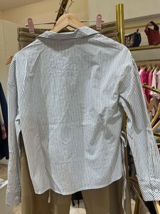 Price Drop November New Striped Wrap Top