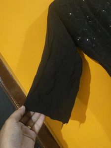 Elegant Black Kurta