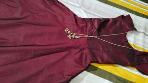 Maroon Gown