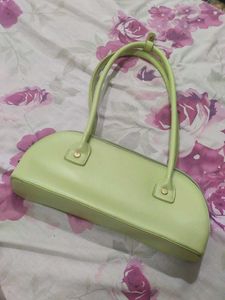 Pistachio Long Strap Bag