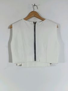 Crop Top With Bow Detailing
