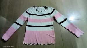 Striped Knit Top