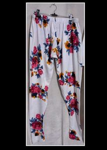 Bust 40 Beautiful Floral Churidar Pajama Set
