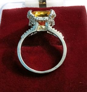 Yellow Sapphire Ring