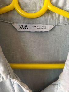 Zara Linen Blend Shirt