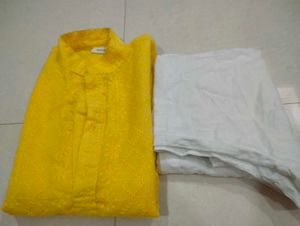 Yellow Kurta Set