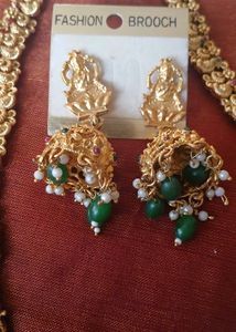 Long Temple Jewellery Set