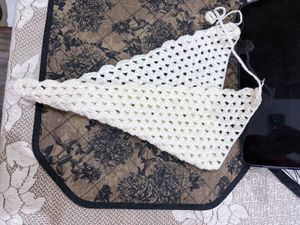 Crochet bandana