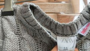Cozy Grey Cable Knit Sweater
