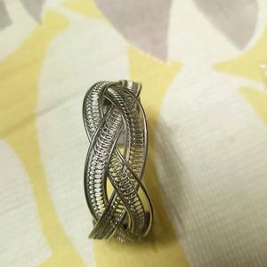 Boho bracelet and oxidised earrings