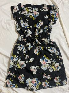 Black Floral Dress