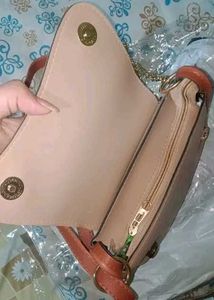 Elegant Beige Crossbody Bag