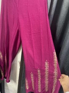 Embroidered Palazzos